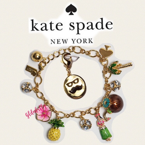 Kate Spade “How Charming” (1) Moustache Charm - Picture 3 of 3